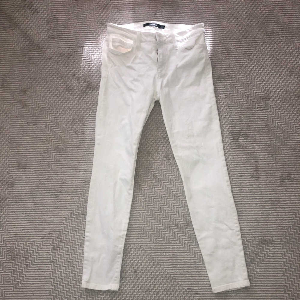 White skinny Joe’s jeans
